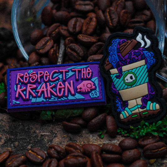 Coffee Dude X INKY.EDC Patch Collaboration